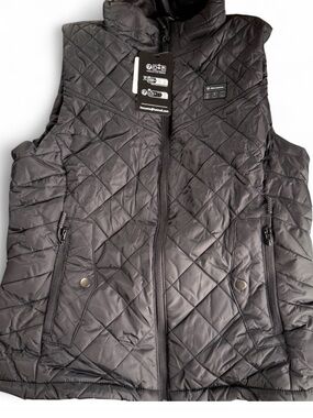 Heated Puffer Vest - Black